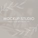 MockUpStudio store logo