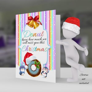 Biglietto di Natale, Ti manca a Ciambella di Natale e Pinguini