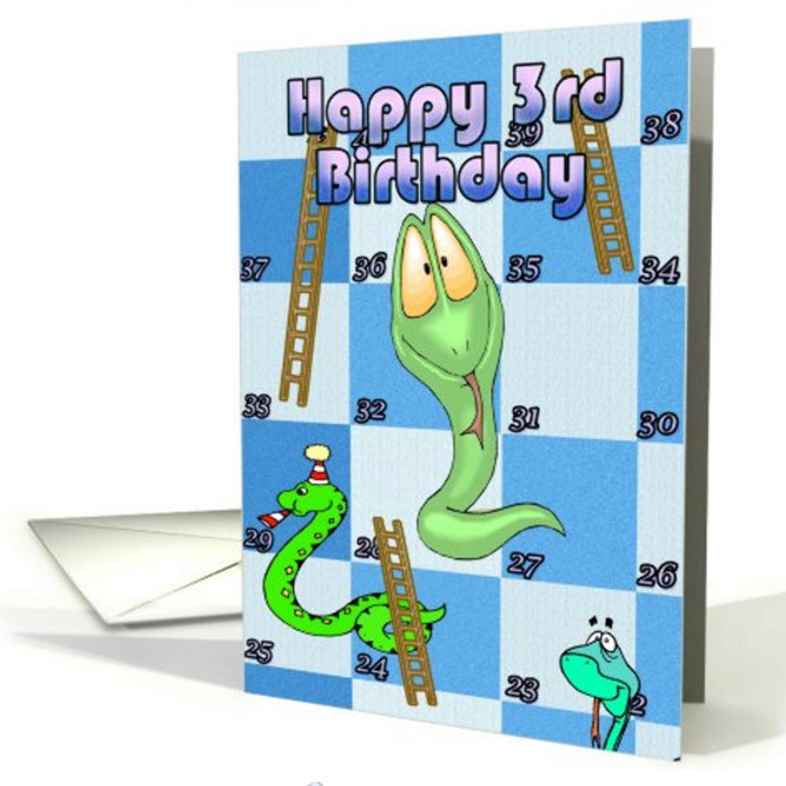 1st Birthday Card Snakes and Ladders 2nd Birthday 3rd Etsy UK