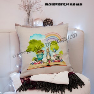 Personalised Story Book Peter Thom Kitten and Jemima Beatrix Potter Cushion Cover