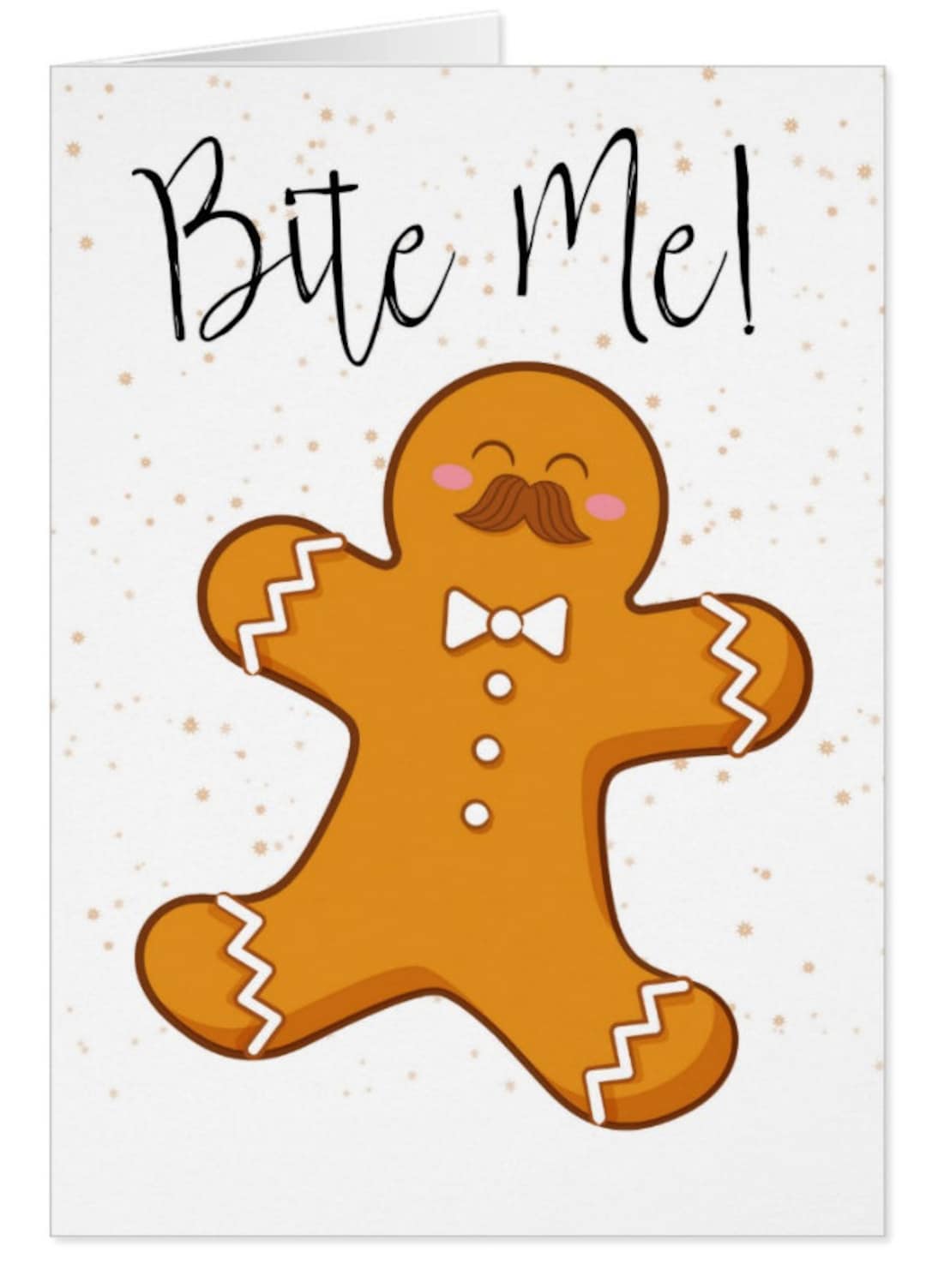 Bite Me Gingerbread Man Bite Me Gingerbread Woman Bite Me - Etsy UK