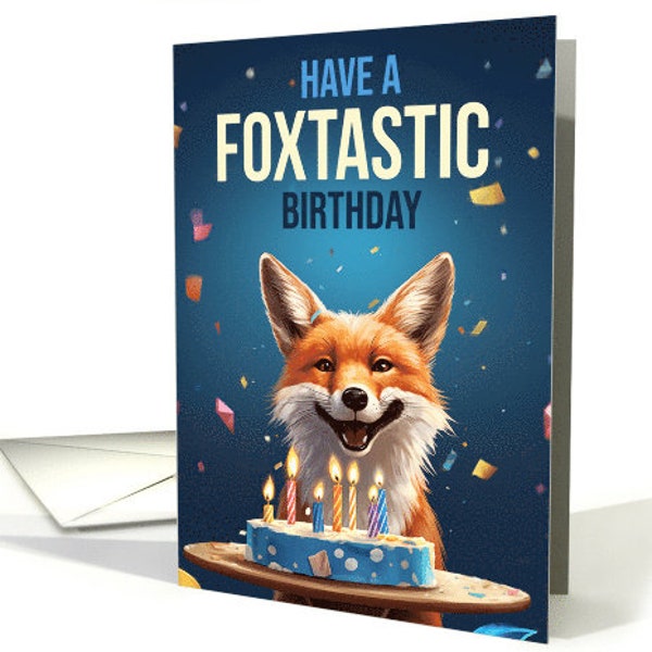 Fox Birthday - Etsy