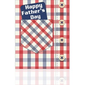 Fête des pères, poche de chemise de papa fête des pères, carte de fête des pères pour papa, carte de chemise pour la fête des pères