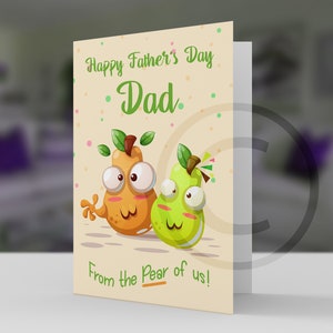 Biglietto di auguri per la festa del papà, Pear Of Us - Variazioni sull'elenco