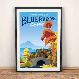 Blue Ridge Parkway | Autumn Seasonal |   | Unframed
