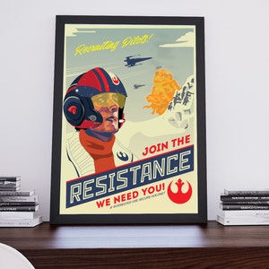 Poe Dameron, Star Wars Resistance | Unframed