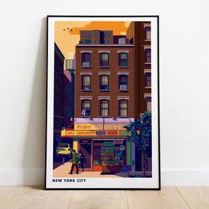 New York City Bodega | Art Print | Unframed