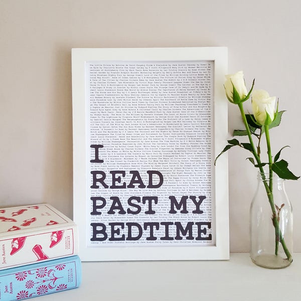 Bedtime Reading Etsy