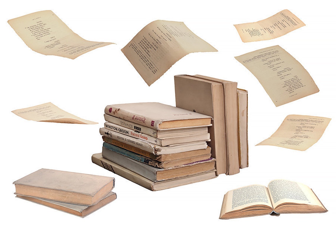 Books Photo Overlays, Photography Overlays, Cards Book Overlays, Flying