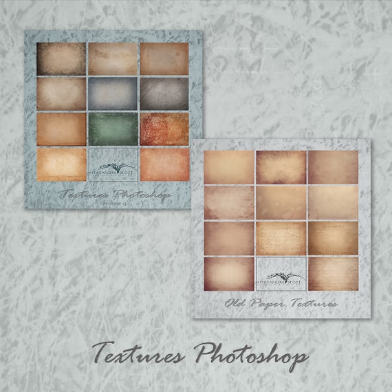 Paper Texture Old Paper Textures Photoshop Digital Vintage Etsy