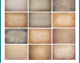 Texture di carta antica: sovrapposizioni di foto vintage (download digitale JPG)