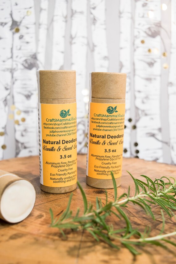 Natural Toxin-free Deodorant Cardboard Tube Deodorant Zero | Etsy