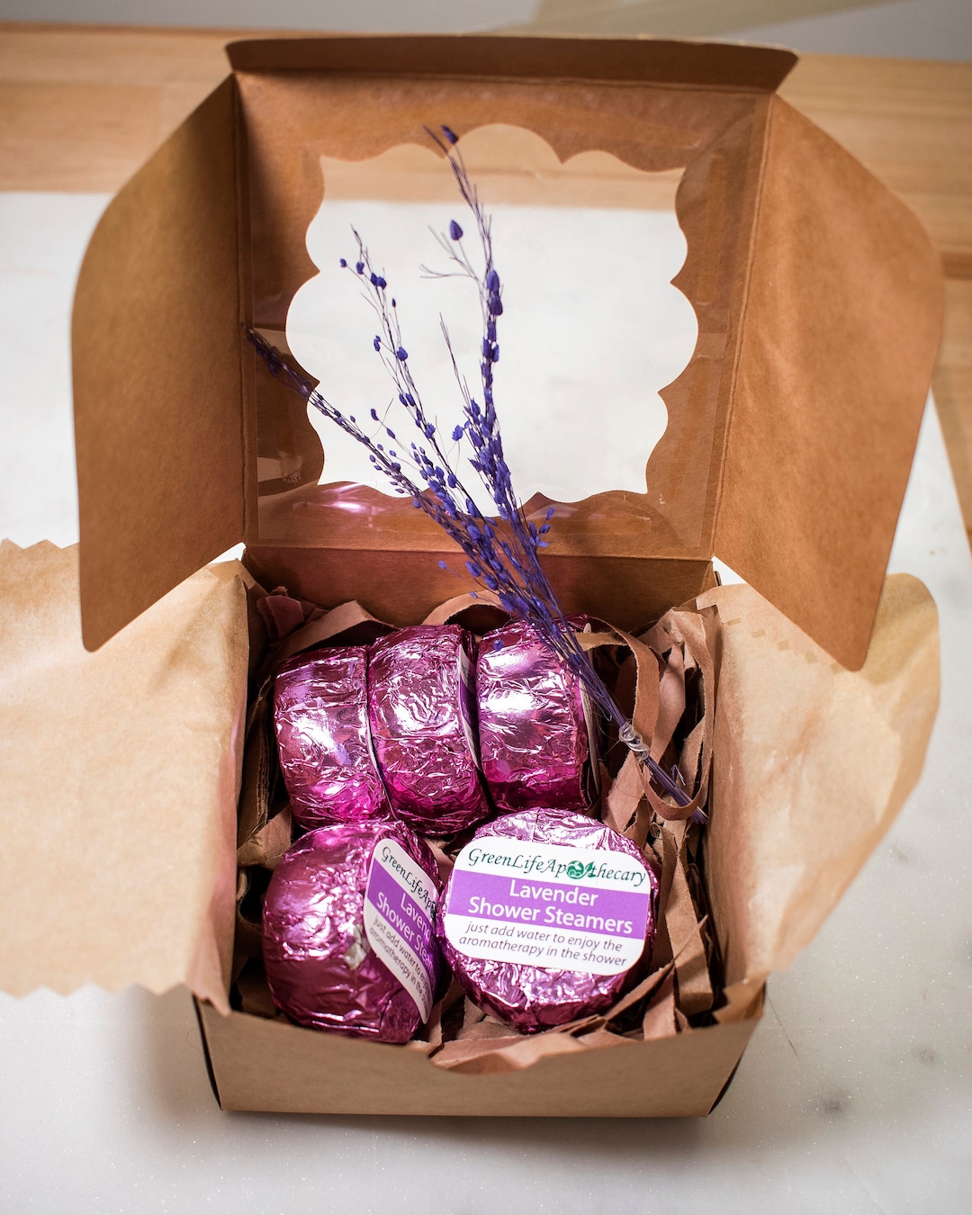 Lavender Shower Steamers Gift Set Melts Tablets Aromatherapy Spa Self ...