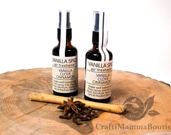 Natural Car, Home, Office Air Freshener Spray, Essential oil room spray, linen spray, mist, poop spray, air freshener, fragrance free spray