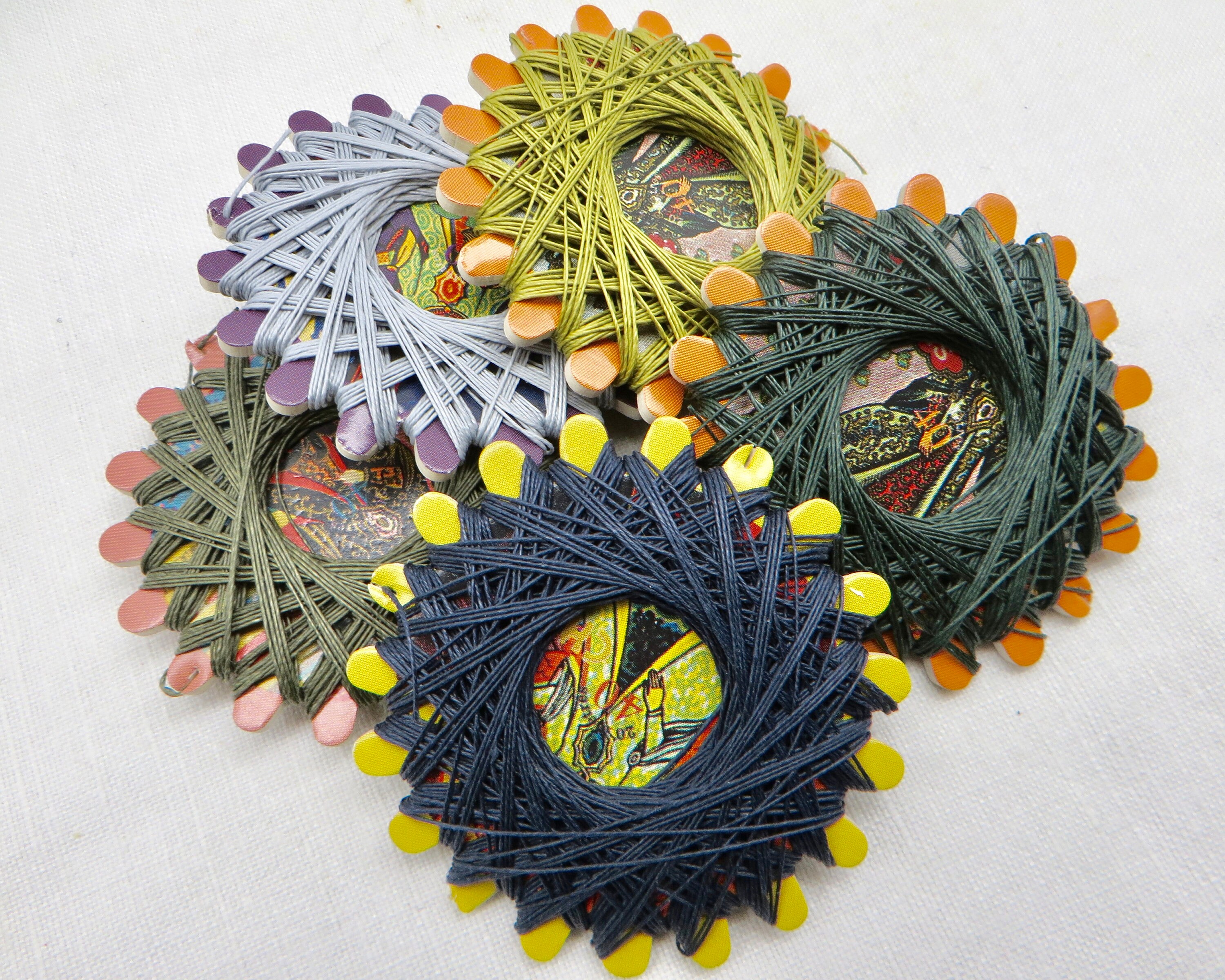 Waxed linen thread waxed cord for leather work beading jewelry Etsy