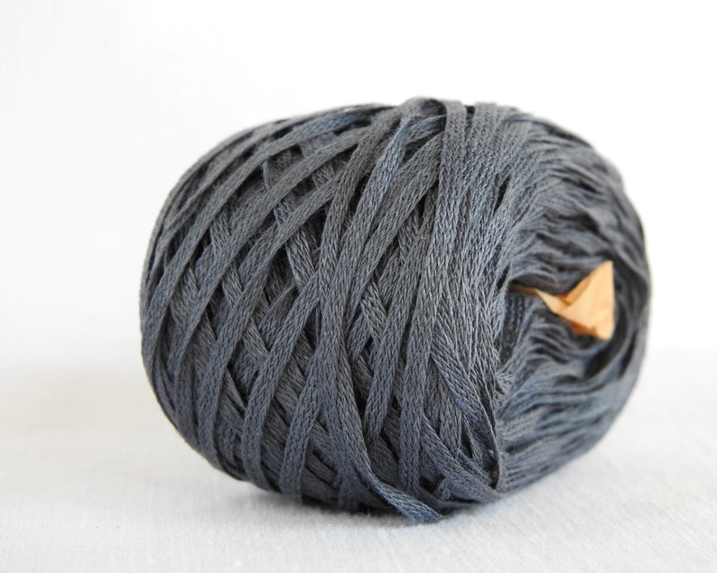 Knitted Linen Tape / Linen Yarn / Linen Tape Yarn / Warp Yarn Etsy