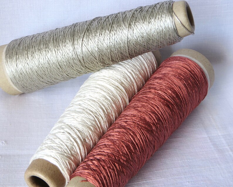Silk Ribbon Japanese raw silk. 100 Raw Silk thread. Pure Silk Etsy