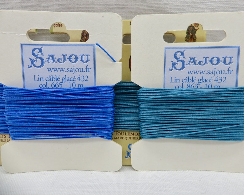Waxed Linen Thread for Leather Work Book Binding Jewelry Etsy