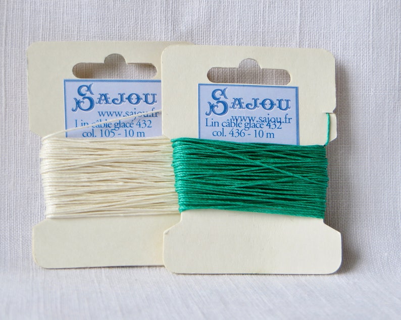 Waxed Linen Thread for Leather Work Book Binding Jewelry Etsy