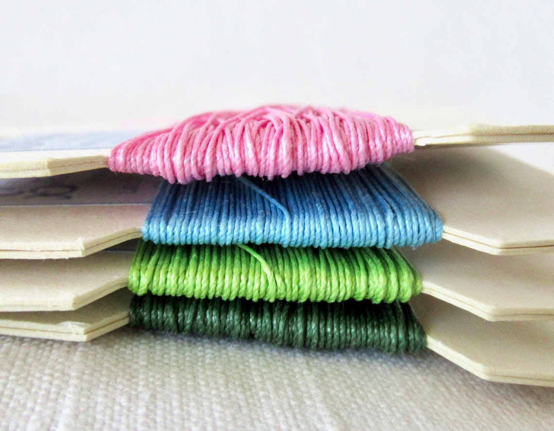 Waxed Linen Thread 832 0.43mm / Linen Floss / Book Binding Etsy