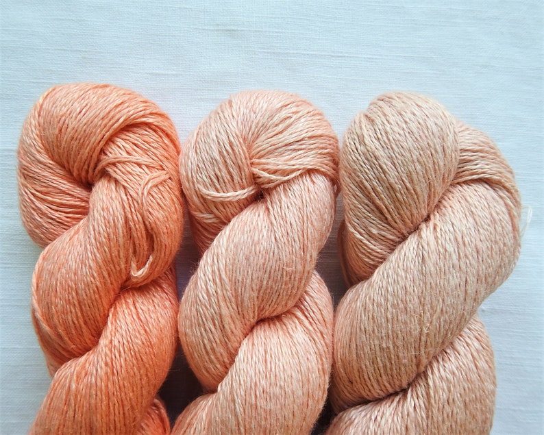 100 linen yarn for sensitive skin babies soft for baby Etsy