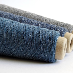 SALE ** Habu Textiles Tsumugi Silk Slub Yarn for weaving, knitting and crochet. Beautiful garments, jewelry, shawls, wraps. Lace yarn