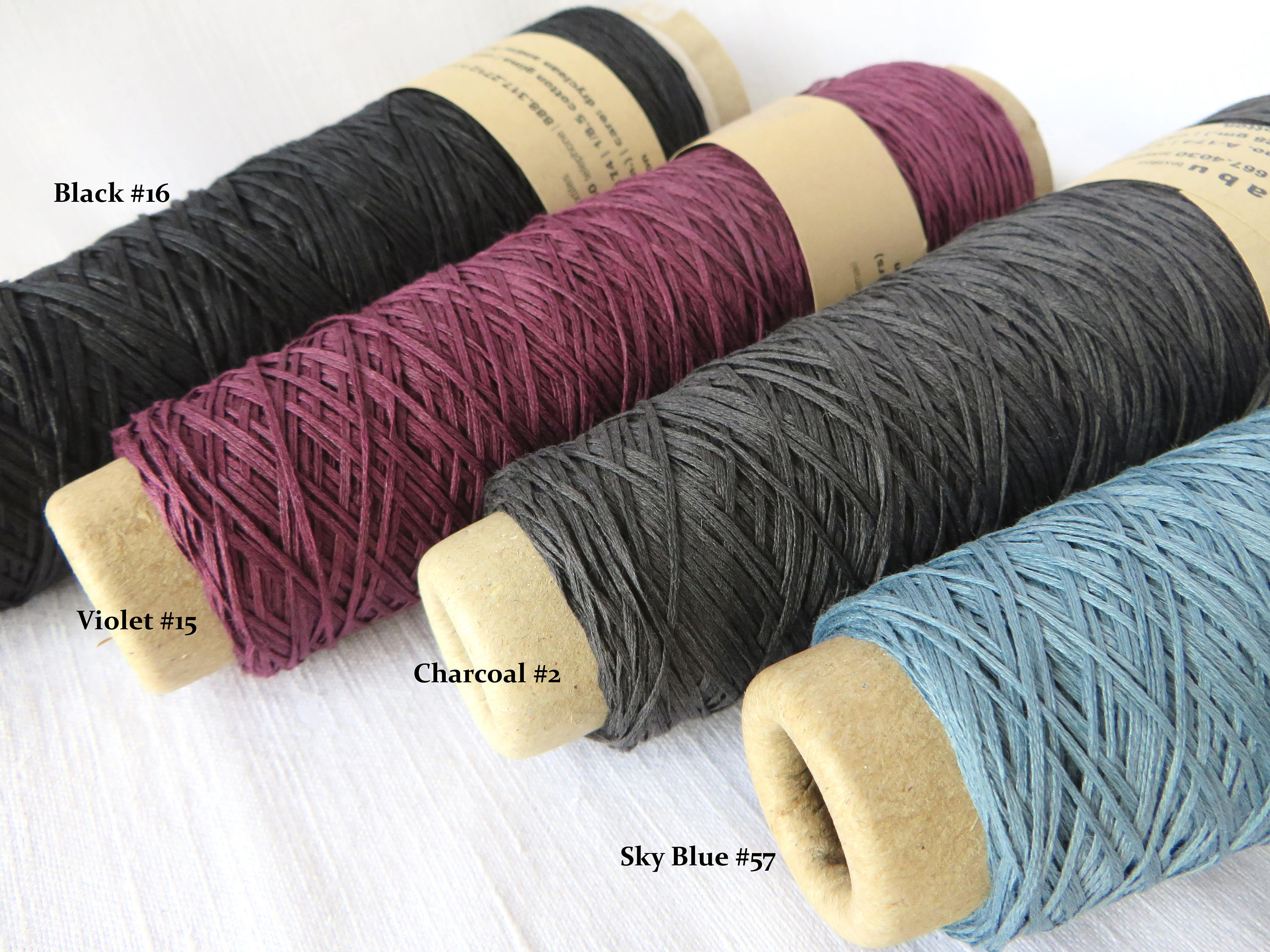 Cotton Linen Tape Yarn for weaving knitting crochet. Japanese Etsy