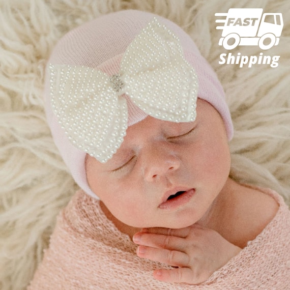 Melondipity Lacey Pearl Bow Nursery 