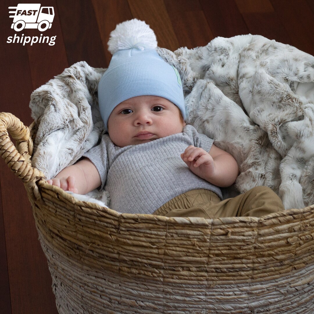 Melondipity BABY BOY HAT Newborn Baby Boy Hospital Hat Newborn Boy Hat