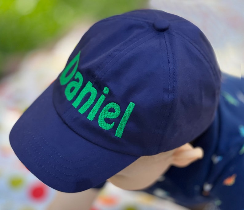 Navy Blue Baseball Hat Toddler Baseball Hat Personalized Etsy