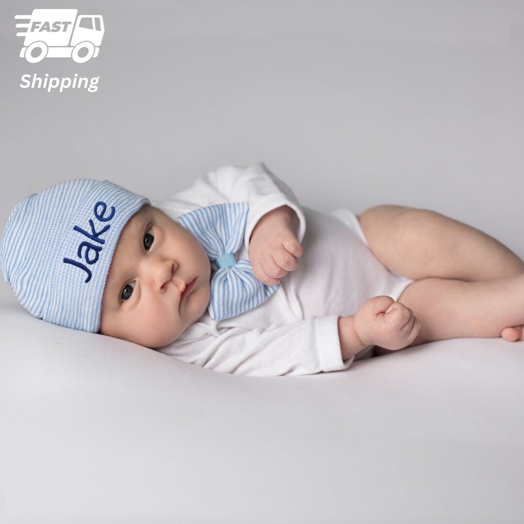 Bow Tie Newborn Boy Coming Home Outfit Baby Boy Hospital Outfit Take Me ...