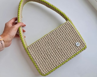 Crochet bag tutorial / baguette bag
