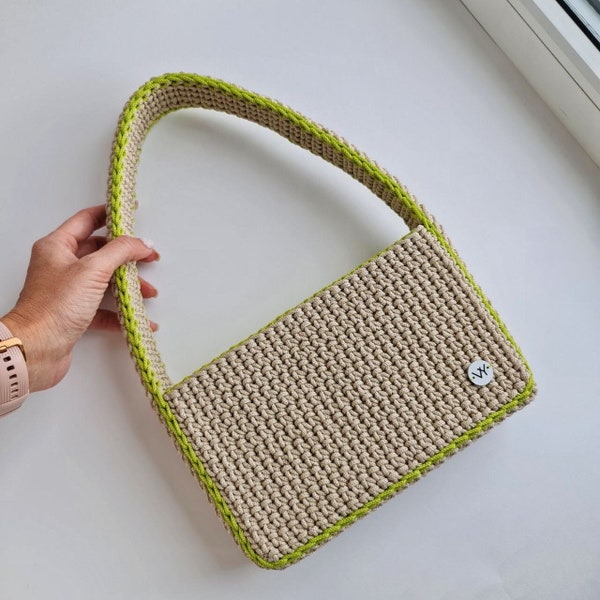 Crochet bag tutorial / baguette bag