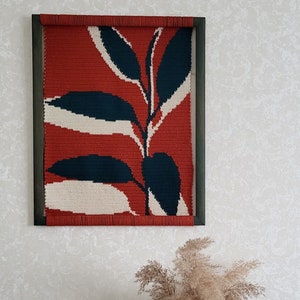 Crochet wall hanging pattern The Warm Terracotta