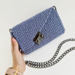 Crochet patterns / video tutorial / crochet bag purse / bag making