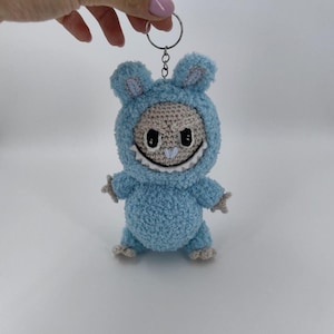 Labubu Crochet toys, Anime Keychain Plush