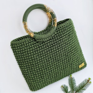 Laptop bag pattern PDF / tote crochet bag
