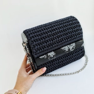Crochet bag pattern / video tutorial / crochet bag purse