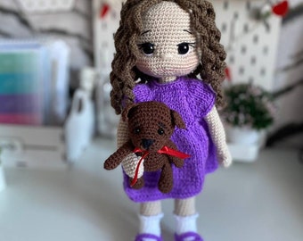 Doll and dog