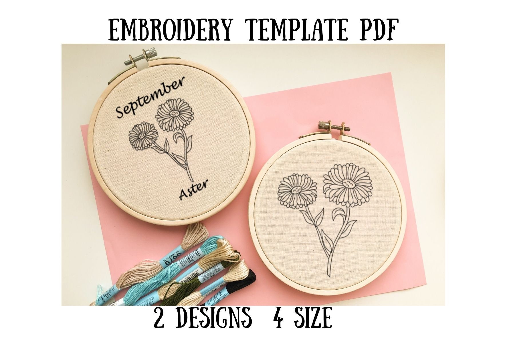 Embroidery Shape Templates