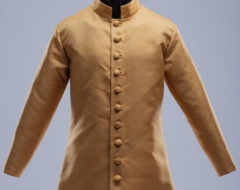 Medieval jacket, Jacquard Doublet, Medieval Gown For Men, Ren Fest costume men, Renaissance mens doublet, Oriental Clothing LARP