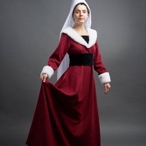 Renessaince Clothing, Dress Renaissance Style, Renfaire LARP Fantasy Cosplay, Princess Medieval Gown, Adult Medieval princess dress
