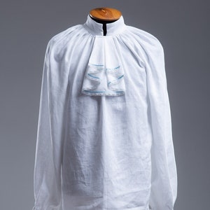 Royal Linen shirt, Cosplay clothing, 17 Century clothing, Renaissance shirt, plus size king shirt, Medieval clothing, Cosplay shirt