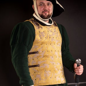 Royal Brigandine for SCA and Fencing, Medieval Warrior Armor for Stage ...