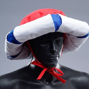 Bonnet en laine Landsknecht pour cosplay historique, couvre-chef Landsknecht, chapeau médiéval, couvre-chef Renaissance