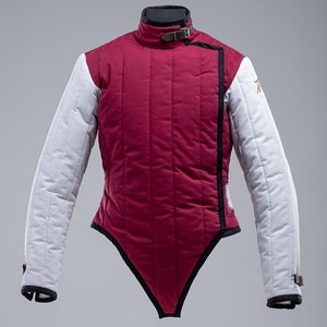Gambeson HEMA 350N, Fencing jacket, Medieval Fencing Pullover, Fencing gear, HEMA gambeson chest protection, Fencing Gift