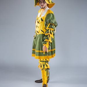 Costume complet de Landsknecht, tenue Renaissance italienne, Cosplay de Landsknecht, GN médiéval fantastique, pantalon Landsknecht, cosplay de vêtements pour hommes