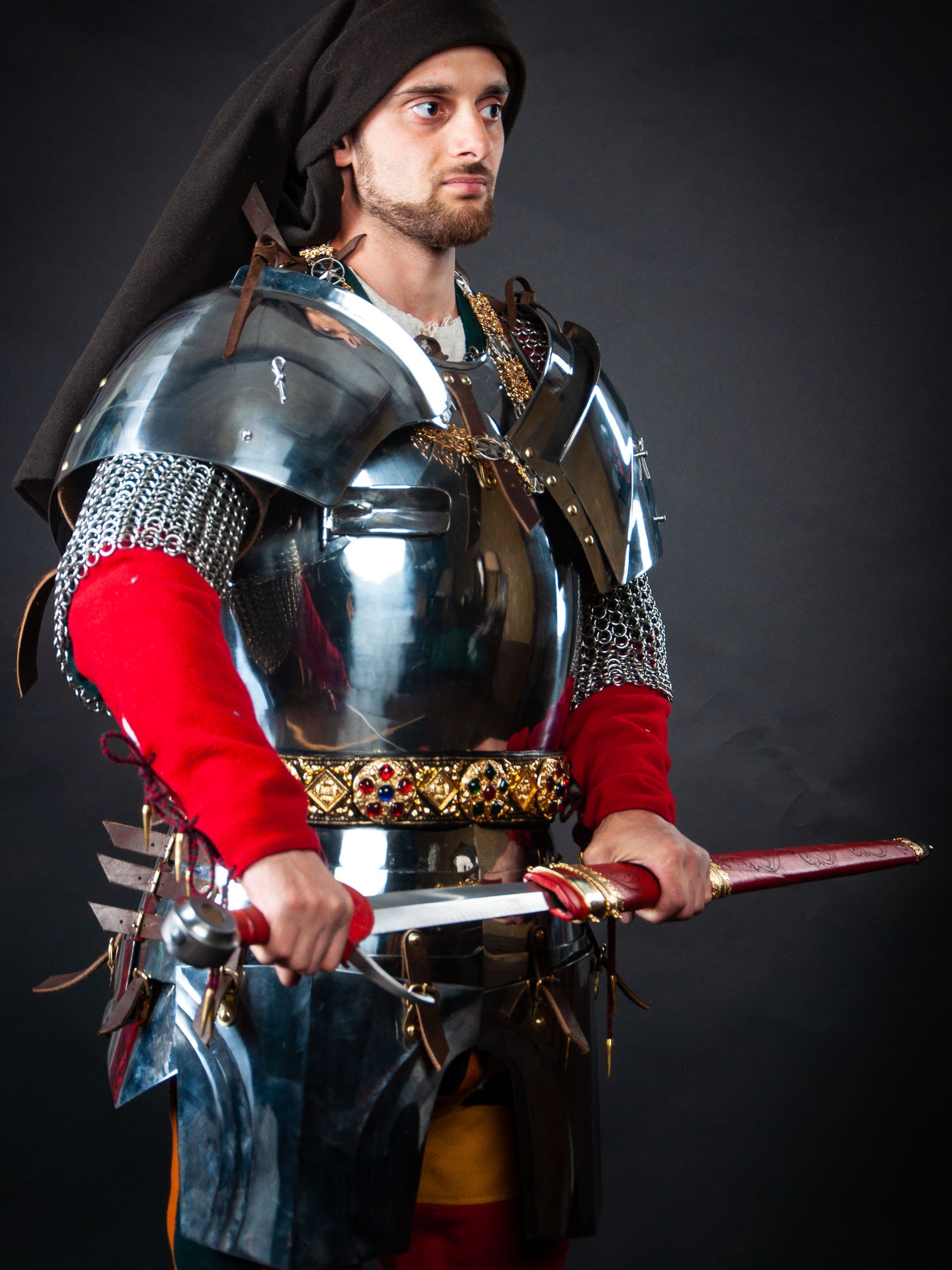 Italian Metal Cuirass With Skirt and Tassets Medieval Armor - Etsy Israel
