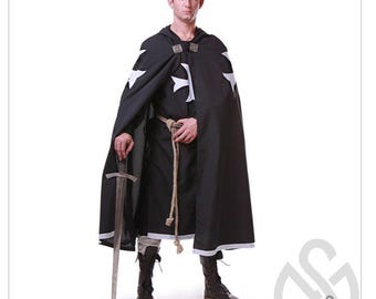 Medieval Order Knight Full Costume, Cosplay Larp Costume men, Suite Of Armour,Halloween Cosplay, Full set of armour