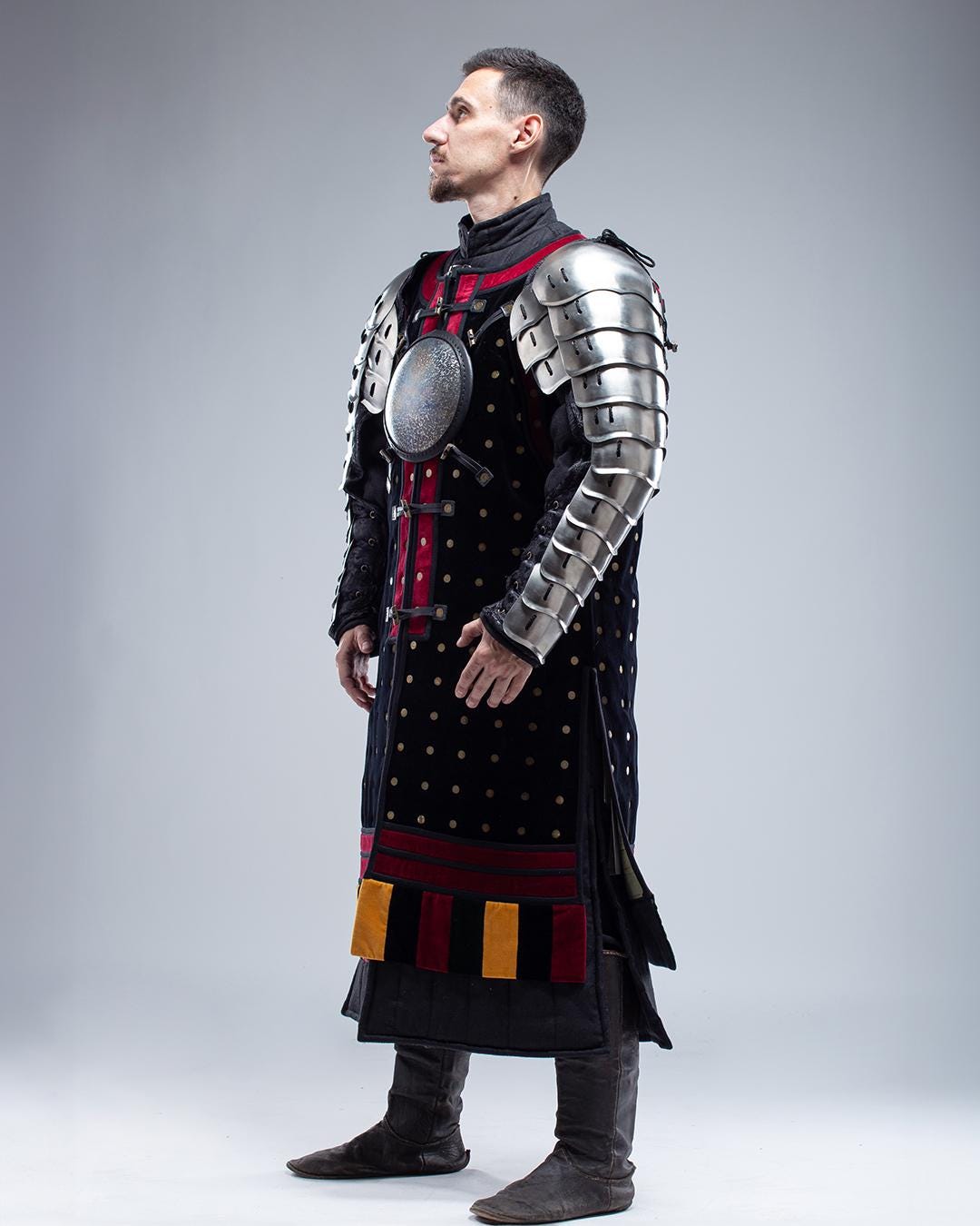 騎士の戦闘、ブリガンダインアーマー、プレートアームズ、LARP